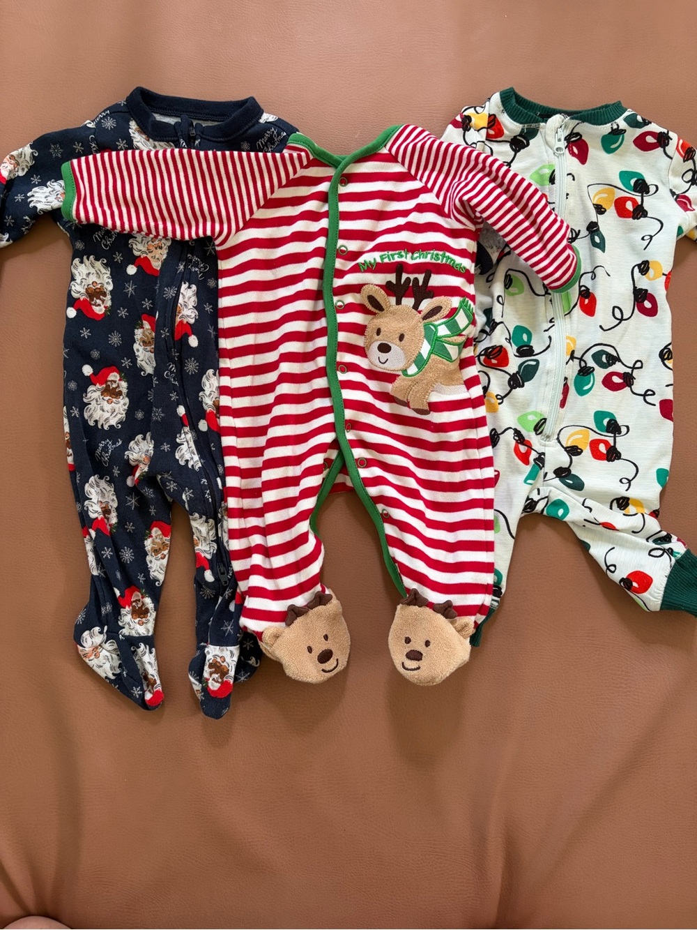 First Christmas pajama set